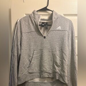 Adidas Heather Gray Pullover